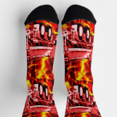 消防車を消防車の乗組員のソックスに ソックス (上部)