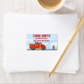 消防車エンジン住所 シール (インサイチュ)