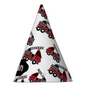 消防車カスタム帽 パーティーハット (右)