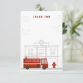 消防車サンキューカード サンキューカード (スタンド正面)