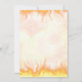 消防車タイムカプセルメモカード 招待状 (裏面)