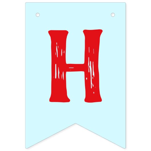 消防車テーマ誕生日パーティペナントバナー バンティングフラッグ (第2の旗)