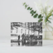 消防車パワーウォッシュ， 1923 ポストカード (スタンド正面)