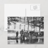 消防車パワーウォッシュ， 1923 ポストカード (正面/裏面)