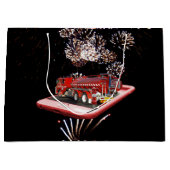 消防車付き消防車 ラージペーパーバッグ (正面)