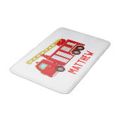 消防車名バスマット バスマット (アングル)