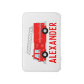 消防車名 バスマット (正面縦)