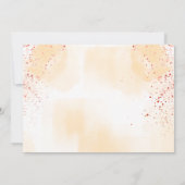 消防車消防車誕生日サンキューカード 招待状 (裏面)