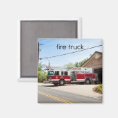 消防車用冷凍機マグネット マグネット (正面/裏面)