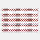 消防車誕生日包装紙シート ラッピングペーパーシート (正面3)