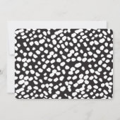 消防車誕生日招待状 招待状 (裏面)