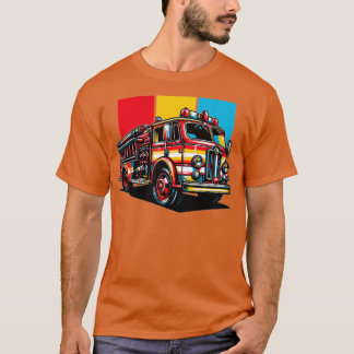 消防車17 Tシャツ