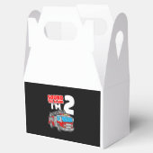 消防車2年の古い消防士2nd誕生日 フェイバーボックス (オープン)