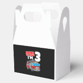 消防車3年生消防士3歳の誕生日 フェイバーボックス (オープン)