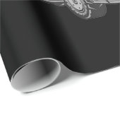 消防車3歳の消防士3歳の誕生日 ラッピングペーパー (ロールコーナー)