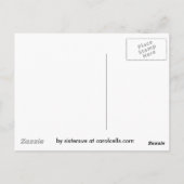 消防車、オクラホマ州イノーラからこんにちは ポストカード (裏面)