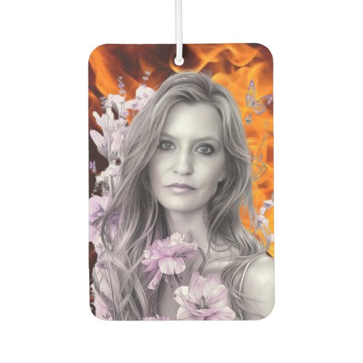 消防車 カーエアーフレッシュナー (正面)