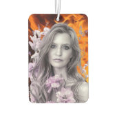 消防車 カーエアーフレッシュナー (裏面)