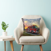 消防車 クッション (椅子)