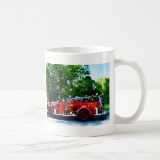 消防車 コーヒーマグカップ (右)