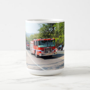 消防車 コーヒーマグカップ