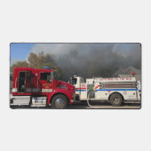 消防車 デスクマット (正面)