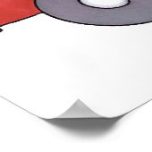 消防車 ポスター (角)