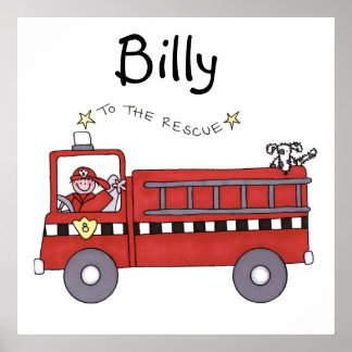 消防車 ポスター