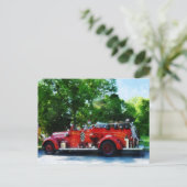 消防車 ポストカード (スタンド正面)