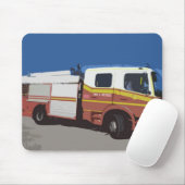 消防車 マウスパッド (マウス)