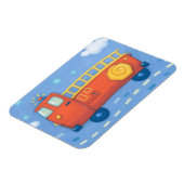 消防車 マグネット (左側)