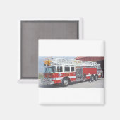 消防車 マグネット (正面/裏面)