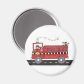 消防車 マグネット (正面/裏面)