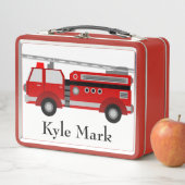 消防車 メタルランチボックス (インサイチュ)