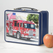 消防車 メタルランチボックス (インサイチュ)