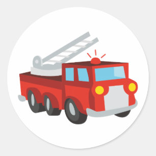 消防車 ラウンドシール