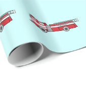 消防車 ラッピングペーパー (ロールコーナー)