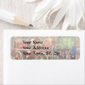 消防車 – 電動ポンプ1907 ラベル (インサイチュ)