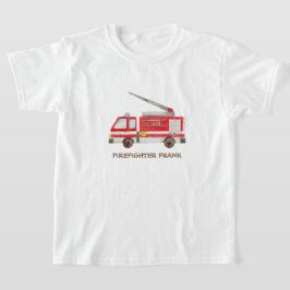 消防車 Tシャツ