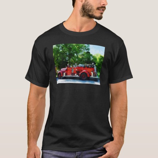 消防車 Tシャツ (正面)