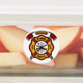 消防退職した士 ラベル (貼付)