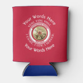 消防退職した大隊チーフVVシールド 缶クーラー (正面)