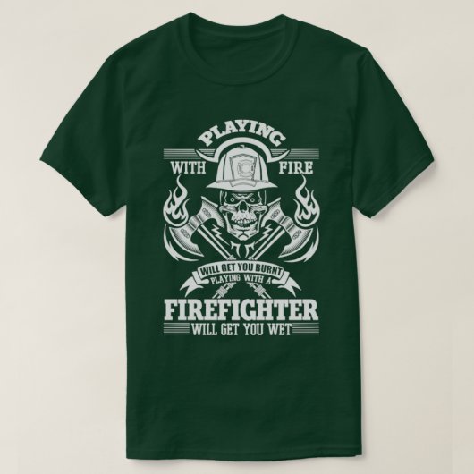 消防遊士と一緒に Tシャツ (デザイン正面)