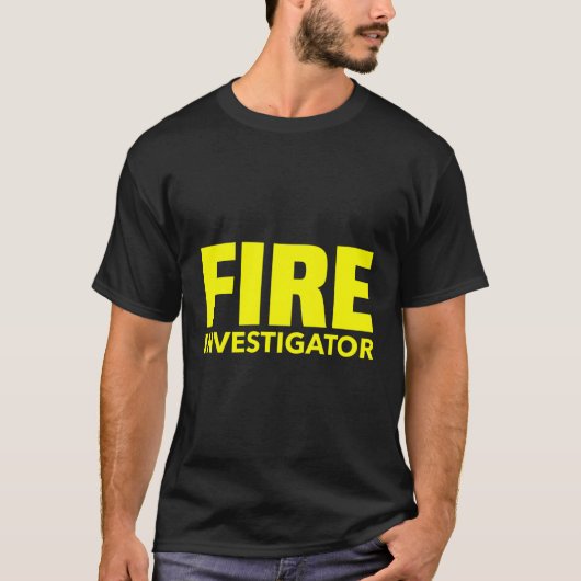 消防長官消防士官調査 Tシャツ (正面)