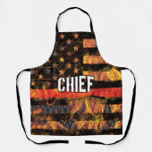 消防長旗 エプロン (正面)