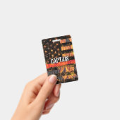 消防長旗 バッジ (手持ち)