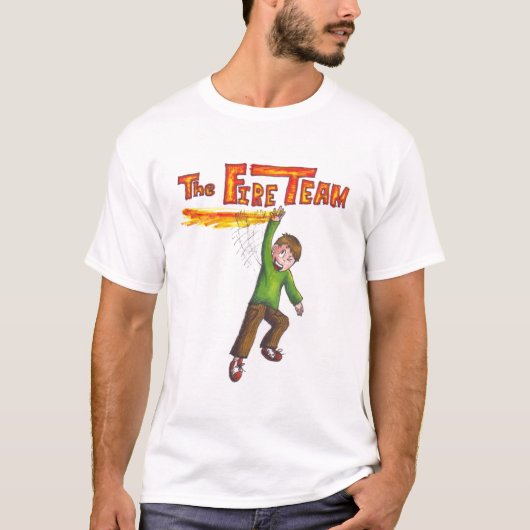 消防隊のTシャツ Tシャツ (正面)