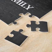 消防隊パーソナライズされた家 ジグソーパズル (側面)