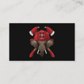 消防隊員ゾウ消防士ボーイズ消防士の子供たち消防救助隊 名刺 (正面)