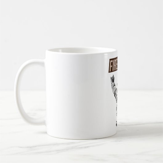 消防隊誇りを持った隊 コーヒーマグカップ (左)